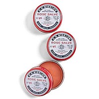 Co Bigelow All Purpose Salve Lip Balm Tins Rose Salve Pack Of 3 For Chapped Lips Dry Skin Moisturizing Lip Cuticle 08 O