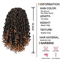 Aisi Beauty Curly Ponytail Extension For Black Women Drawstring Ponytail Hair Extensions 14 Inch Synthetic Pony Tail Mix Brown F