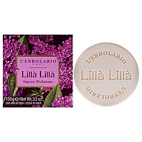 L'Erbolario Lilac Perfumed Soap Bar, 3.5 oz