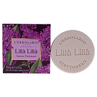 L'Erbolario Lilac Perfumed Soap Bar, 3.5 oz