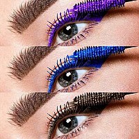 Maydear Brown Mascara For Eyelashes Waterproof Colored Mascara Long Lasting Smudgeproof Color Mascara For Women Fast Dry Length