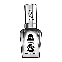 Sally Hansen Miracle Gel Shiny Top Coat, 0.5 Fl Oz