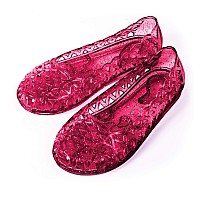 Del Sol Color-Changing Pink Jelly Shoes - Youth Size 1