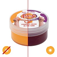 Del Sol Color-Changing Putty - Orange to Purple, 58g