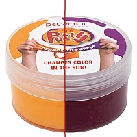 Del Sol Color-Changing Putty - Orange to Purple, 58g