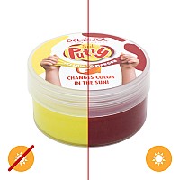 Del Sol Color-Changing Putty - Yellow to Red, 58g Nont