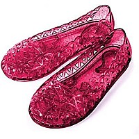 Del Sol Color-Changing Jelly Shoes, Pink, Youth Size 3