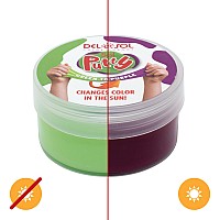 Del Sol Color-Changing Putty - Green to Purple, 58g