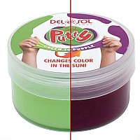 Del Sol Color-Changing Putty - Green to Purple, 58g