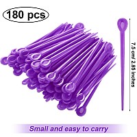 180 Pieces Brush Roller Pick Plastic Roller Pick Hair Curler Roller Pin For Hair Curling Styling Accessories For Christmas Valen