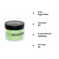 Style Factor Edge Booster Strong Hold Water Base Pomade Excellent For Taming Edges Braiding Hair Sugar Melon 338Oz