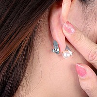 Earrings Back Lifters, 3 Colors 1 Pair/Set Earrings Back Ear Stud Nut Lifters Lift Copper Ear Lobe Support(2#)