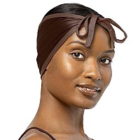 Stay On Satin Wrap Cap Brown