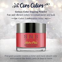 Sns Nail Dip Powder Gelous Color Dipping Powder Lamborghini Drive Red Longlasting Dip Nail Color Lasts 14 Days Lowodo