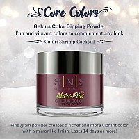 Sns Nail Dip Powder Gelous Color Dipping Powder Shrimp Cocktail Purplecream Longlasting Dip Nail Color Lasts 14 Days