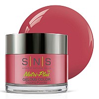 Sns Nail Dip Powder Gelous Color Dipping Powder English Rose Pinkmauve Cream Longlasting Dip Nail Color Lasts 14 Days