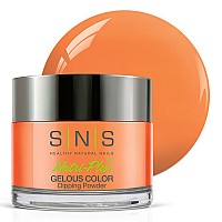 Sns Nail Dip Powder Gelous Color Dipping Powder Orange Its Obvious Orange Peachcoral Cream Longlasting Dip Nail Col