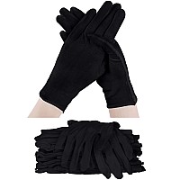 60 Pieces Glove Soft Stretchy Working Glove Costume Reusable Large Mitten For Inspection Photo Jewelry Silver Coin Archive Servi