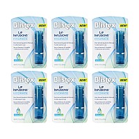 Blistex Lip Infusions Hydrate Lip Moisturizer 013 Ounce 6 Pack