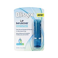 Blistex Lip Infusions Hydrate Lip Moisturizer 013 Ounce 6 Pack