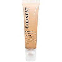 Honest Beauty Honestly Bright Eyes Tinted Eye Cream Brightens Diffuses Dark Circles Hyaluronic Acid Squalane Ewg Verif