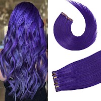 Tape In Hair Extensions Lila 100 Remy Human Hair Extensions Silky Straight For Fashion Women 20 Pcspackage22Inch Lila 60G