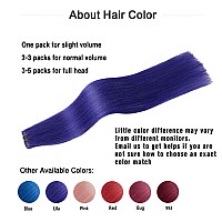 Tape In Hair Extensions Lila 100 Remy Human Hair Extensions Silky Straight For Fashion Women 20 Pcspackage22Inch Lila 60G