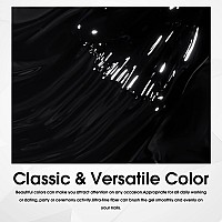 Venalisa Gel Nail Polish 12Ml Black Color Soak Off Uv Led Nail Gel Polish Nail Art Starter Manicure Salon Diy At Home 043 Oz