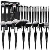 DUcare Makeup Brushes Professional 32Pcs Make up Brushes Set Premium Synthetic Kabuki Foundation Blending Brush Face Powder Blush Concealers Eye Shadows