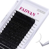 Eyelash Extensions 7-15mm Mixed C Curl Lash Extensions 0.05mm Classic Lashes Matte Black Individual Lashes Silk Eyelash Extension Supplies Use by FADVAN (16rows-0.05C, 7-15mm Mix)