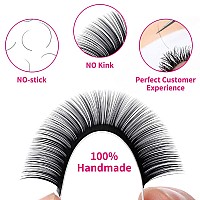 Eyelash Extensions 7-15mm Mixed C Curl Lash Extensions 0.05mm Classic Lashes Matte Black Individual Lashes Silk Eyelash Extension Supplies Use by FADVAN (16rows-0.05C, 7-15mm Mix)