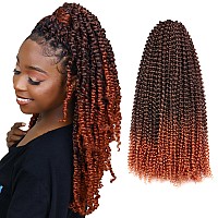 Rosdina Passion Twist Hair 18 Inch 7 Packs Water Wave Crochet Hair Spring Twist For Butterfly Locs Or Passion Twists Crochet H