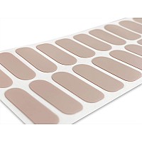 Tough Girls 20 Exquisite Gel Nail Polish Strips Wapplication Accessories No Uvled Lamp Required Nude