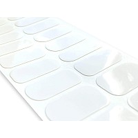 Tough Girls 20 Exquisite Gel Nail Polish Strips Wapplication Accessories No Uvled Lamp Required White