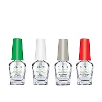 Sns Base Coat Nail Polish For Nail Dip Powder Set 4 Pack Longlasting Fastdrying Nail Strengtheners Gel Base For Quality C