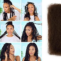 Fashion Idol Afro Kinkys Bulk Human Hair For Dreadlock Extensions Loc Repair Braiding Twist Afro Kinky Human Hair For Locs 1 Pac