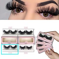 Wholesale 25Mm Mink Lashes Mikiwi E115 Real Mink Eyelashes Thick Handmade Full Strip Lashes Crueltyl Free Fluffy Lash Drama