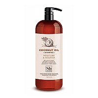 Soapbox Coconut Oil Shampoo Sulfate Free Paraben Free Silicone Free Color Safe And Vegan Hair Shampoo 338 Ounces