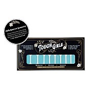 Tough Girls 20 Exquisite Gel Nail Polish Strips Wapplication Accessories No Uvled Lamp Required Aqua Blue