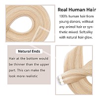 18 Inch Tape In Human Hair Extensions Body Wave Thin 50G 20Pcspack Seamless Skin Weft Glue In Wavy Human Hairpieces With Invisi