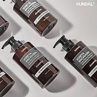 Kundal Natural Hair Shampoo And Conditioner Set Baby Powder Nourish Strengthen Repair Hair With Honey Argan Oil Macadami