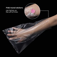 Segbeauty Paraffin Wax Bags For Hands And Feet 200 Counts Plastic Paraffin Wax Liners Therapy Bath Wax Refill Socks And Glove