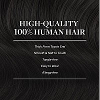 Goo Goo Clip In Hair Extensions Real Human Hair Remy Human Hair Extensions Clip Ins For Women Natural Human Hair 20Inch 120G