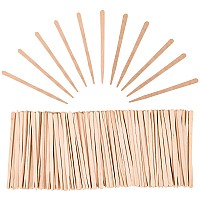 Hedume 2000 Pieces Wax Sticks, Wood Spatulas Applicator Craft Sticks, Small Wax Spatulas Hair Removal Eyebrow and Body