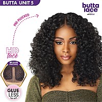 Sensationnel Butta Lace Front Wigs Butta Unit 5 Glueless Extra Wide 5 Inch Deep Part Synthetic Wig Preplucked Hairline Hd Lace