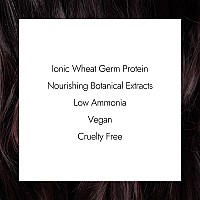 Ion 5Wr Light Golden Mahogany Brown Permanent Cream Hair Color Vegan And Cruelty Free 100 Gray Coverage Low Ammonia Nourish