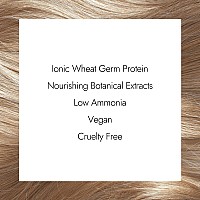 Ion Permanent Creme Hair Color 10G Lightest Golden Blonde Vegan Cruelty Free Gray Coverage 205 Oz