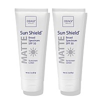 Obagi Sun Shield Matte Sunscreen Broad Spectrum Noncomedogenic Spf 50 Protection From The Sun 2 Pack 2 3 Oz