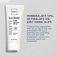 Obagi Sun Shield Matte Sunscreen Broad Spectrum Noncomedogenic Spf 50 Protection From The Sun 2 Pack 2 3 Oz