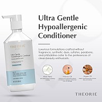 Theorie Pure Collection Hypoallergenic Conditionerplant Vegan Conditions Soothe Itchy Allergy Prone Skin Fragrancefre